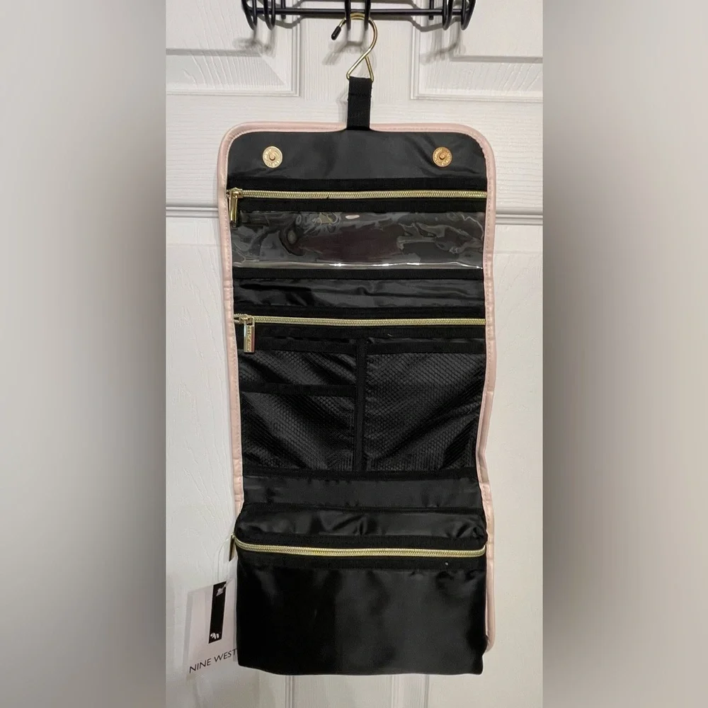 NWT Nine West Hanging Cosmetic Bag for Travel